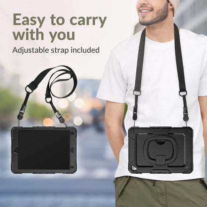 Mobilize Rotating Defender Case Stand Function For Apple Ipad 10.9 (2022)/Ipad 11 (2025) Black - Essentify