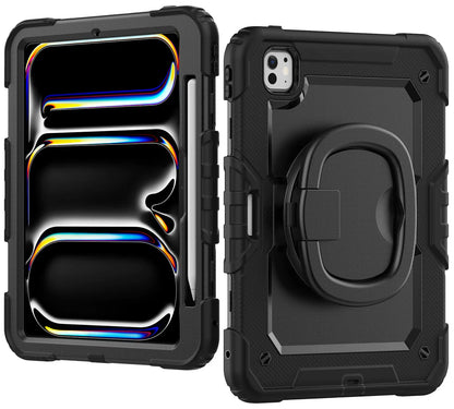 Mobilize Rotating Defender Case Stand Function For Apple Ipad Pro 11 (2024) Black - Essentify
