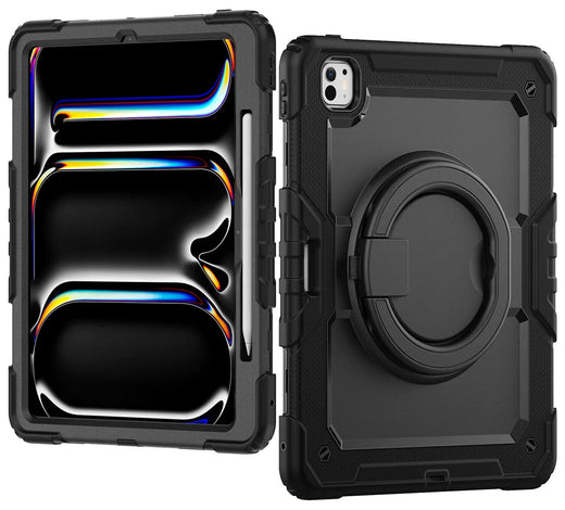 Mobilize Rotating Defender Case Stand Function For Apple Ipad Pro 13 (2024) Black - Essentify