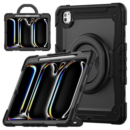 Mobilize Rotating Defender Case Stand Function For Apple Ipad Pro 13 (2024) Black - Essentify