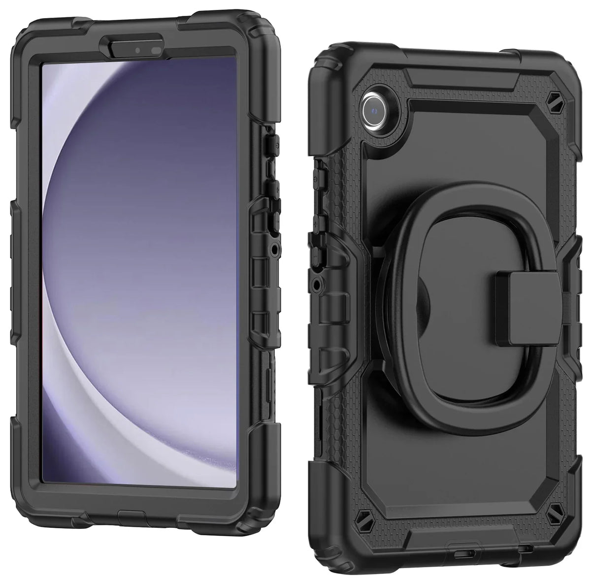 Mobilize Rotating Defender Case Stand Function For Samsung Galaxy Tab A9 8.7 Black - Essentify