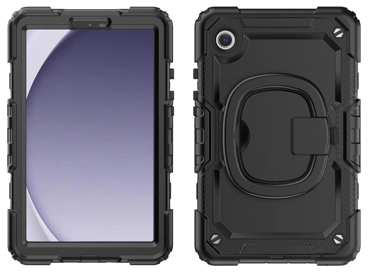 Mobilize Rotating Defender Case Stand Function For Samsung Galaxy Tab A9 8.7 Black - Essentify