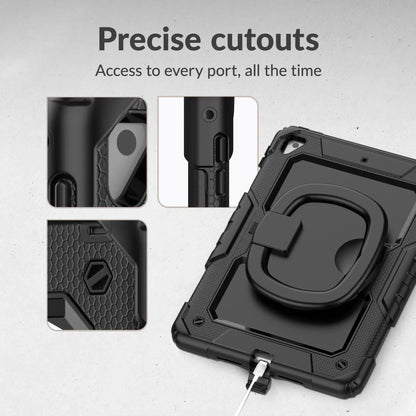 Mobilize Rotating Defender Case Stand Function For Samsung Galaxy Tab S9+/S9 Fe+/S10+ 12.4 Black - Essentify