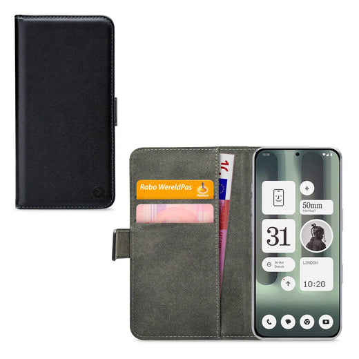 Mobilize Classic Gelly Wallet Book Case Nothing Phone (2A) Plus Black - Essentify