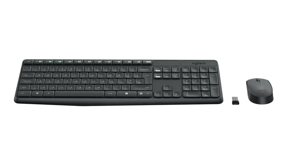 Logitech MK235 | Draadloze Muis en Toetsenbordcombo | QWERTY - Essentify