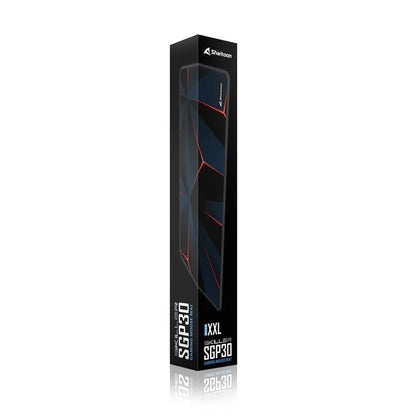 Sharkoon SKILLER SGP30 | Gaming Muismat | Zwart/Blauw/Oranje | Stoffen oppervlak - Essentify