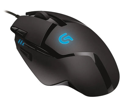 Logitech G402 Hyperion Fury | Bedrade Gaming Muis | Rechtshandig | USB-A | 4000 DPI | Zwart - Essentify