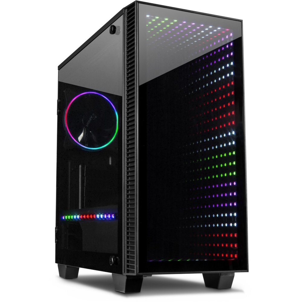 Inter-Tech X-608 Infinity | Micro Tower Behuizing | Zwart