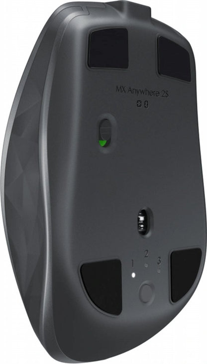 Logitech MX Anywhere 2S | Draadloze Muis | Rechtshandig | Bluetooth | 4000 DPI | Grafiet