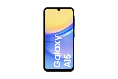 Samsung Galaxy A15 | 6.5" Display | Android 14 | 4G | 4 GB RAM | 128 GB Opslag | 5000 mAh | Zwart/Blauw - Essentify