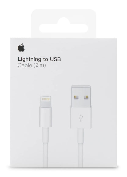 Apple Lightning To Usb Cable 2M. White - Essentify