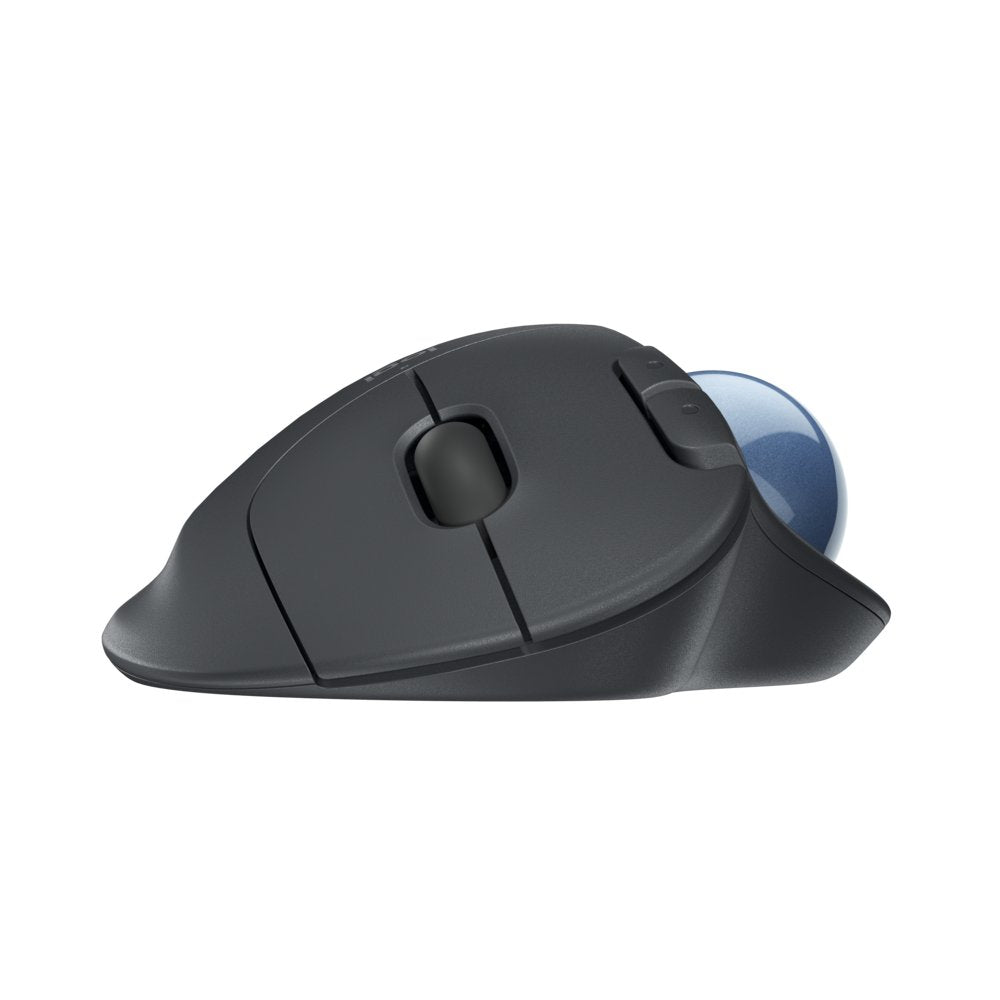 Logitech M575 Ergo Trackball for Business | Ergonomische Draadloze Muis | Rechtshandig | RF + Bluetooth | 2000 DPI | Grafiet
