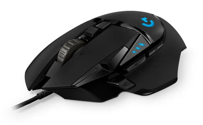 Logitech G502 Hero | Gaming Muis | Rechtshandig | USB-A | 25600 DPI | Zwart - Essentify