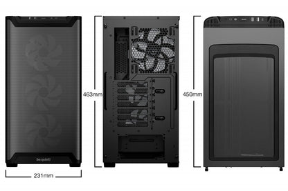 be quiet! PURE BASE 501 LX RGB | Midi Tower Case | Zwart