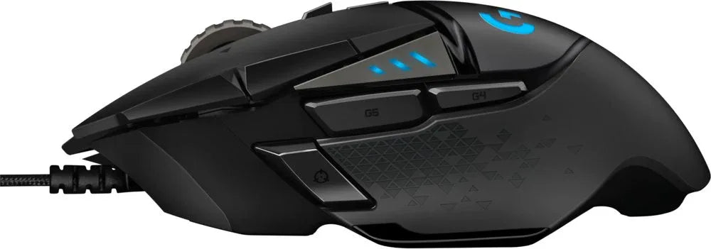 Logitech G502 Hero | Gaming Muis | Rechtshandig | USB-A | 25600 DPI | Zwart - Essentify