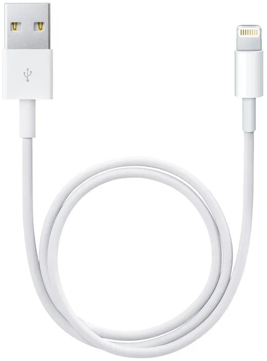 Apple Lightning To Usb Cable 0.5M. White - Essentify