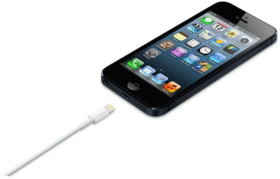 Apple Lightning To Usb Cable 0.5M. White - Essentify