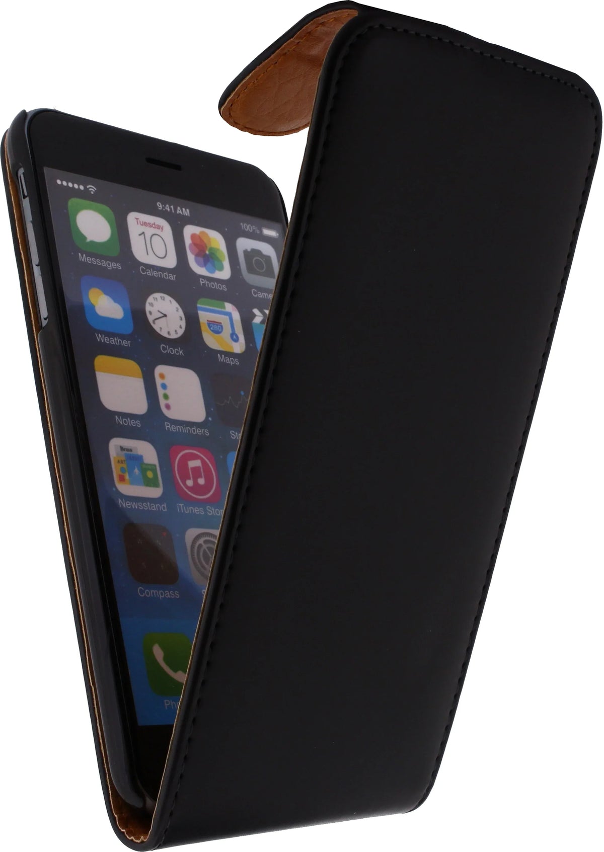 Xccess Flip Case Apple Iphone 6 Plus/6S Plus Black - Essentify