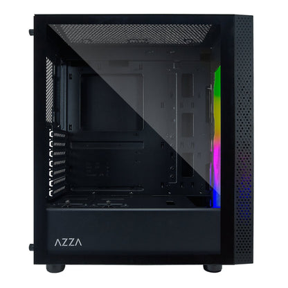 Azza Celesta RGB | Midi Tower Case | Zwart