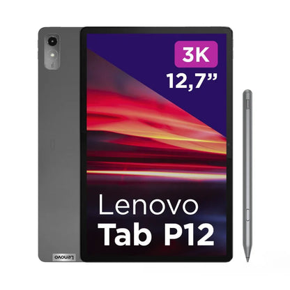 Lenovo Tab P12 | 12.7" Display | 2944x1840 | 8 GB RAM | 128 GB Opslag | Android 13 - Essentify
