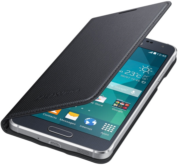 Samsung Ef-Fg850Bbegww Samsung Flip Cover Galaxy Alpha Black