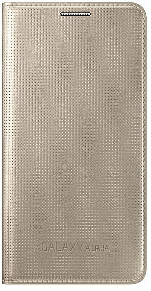 Samsung Ef-Fg850Bfegww Samsung Flip Cover Galaxy Alpha Gold