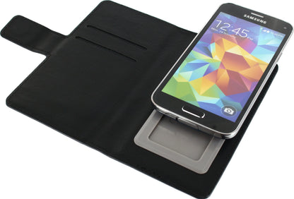 Xccess Wallet Book Case Universal Small Black - Essentify