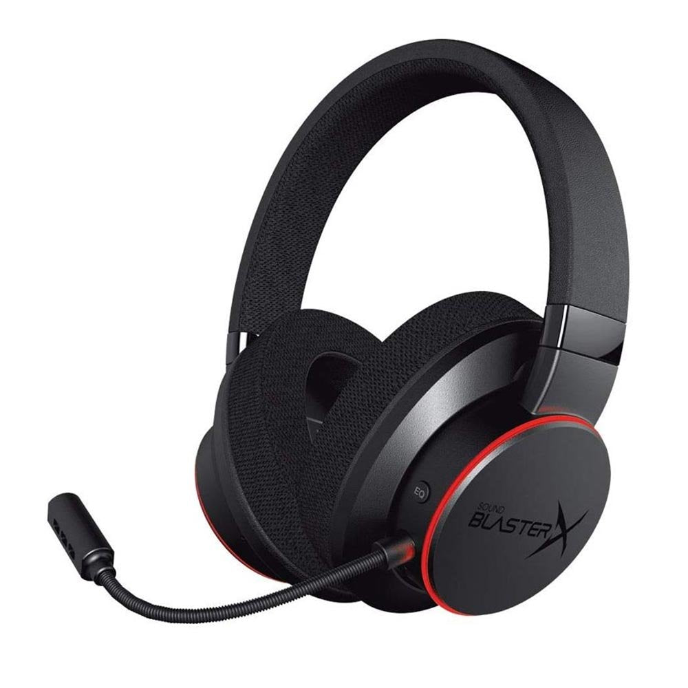 Creative Sound BlasterX H6 | Bedrade Over-ear Gaming Headset | USB-A & 3.5mm | Zwart & RGB