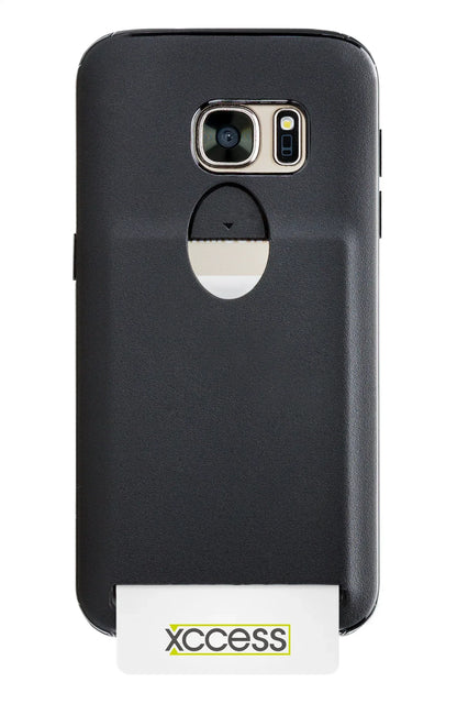 Xccess Matt Tpu Card Case Samsung Galaxy S7 Black - Essentify