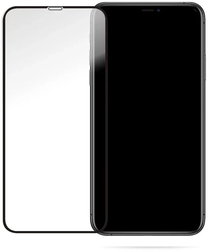 Mobilize Glass Screen Protector - Black Frame - Apple Iphone Xs Max/11 Pro Max - Essentify