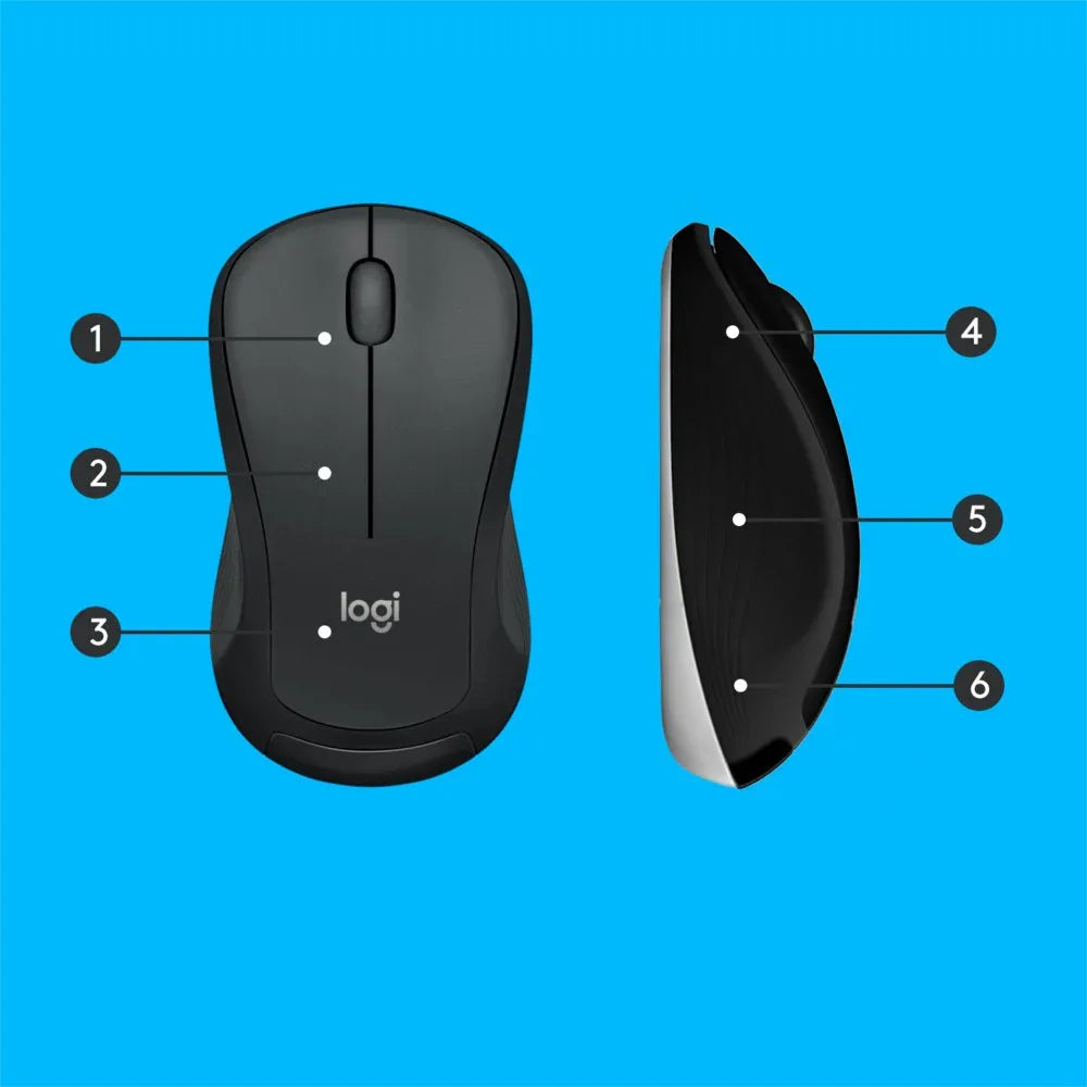 Logitech MK540 | Draadloze Muis- en Toetsenbordcombo | QWERTY - Essentify