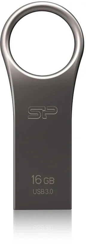 Silicon Power J80 Jewel Usb Pendrive 16Gb Usb 3.0 Titanium - Essentify
