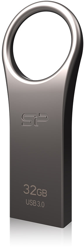 Silicon Power J80 Jewel Usb Pendrive 32Gb Usb 3.0 Titanium
