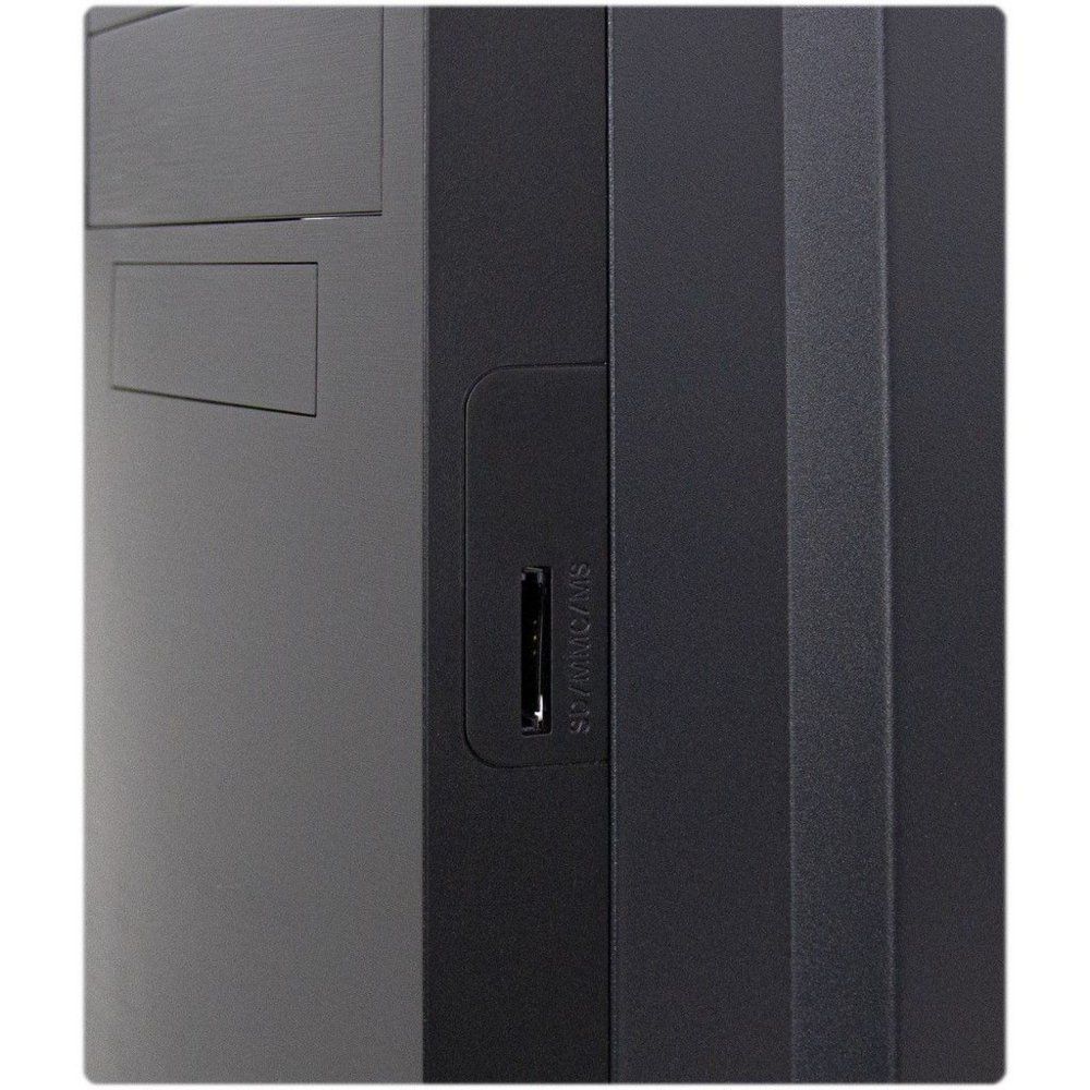 Inter-Tech IT-5916 | Midi Tower Case | 500 Watt Voeding | Zwart