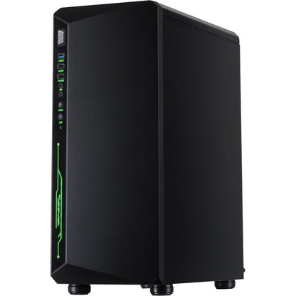 Inter-Tech C-3 Saphir RGB | Midi Tower | Zwart