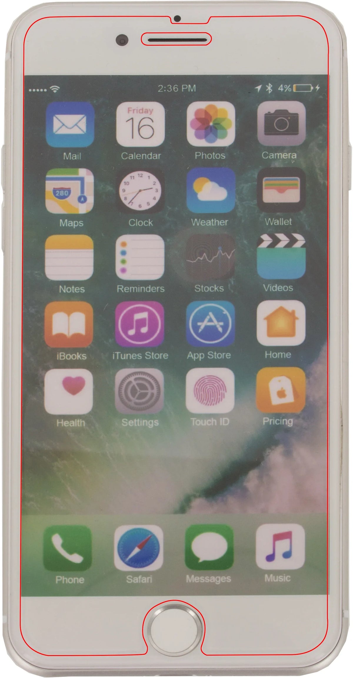 Mobilize Glass Screen Protector Apple Iphone 7 Plus/8 Plus - Essentify