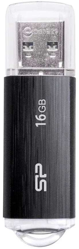 Silicon Power U02 Ultima Usb Pendrive 16Gb Usb 2.0 Black - Essentify