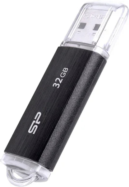 Silicon Power U02 Ultima Usb Pendrive 32Gb Usb 2.0 Black - Essentify