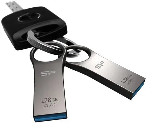 Silicon Power J80 Jewel Usb Pendrive 128Gb Usb 3.2 Titanium - Essentify