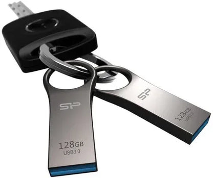 Silicon Power J80 Jewel Usb Pendrive 128Gb Usb 3.2 Titanium - Essentify