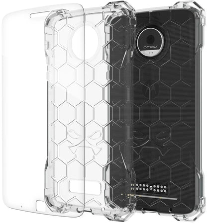 Ghostek Covert Protective Case Motorola Moto Z Clear - Essentify