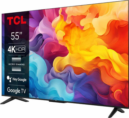 TCL 55P61B 55" | 4K Ultra HD LED Smart TV | Google TV | HDR10 | 60Hz | Wifi & Bluetooth - Essentify