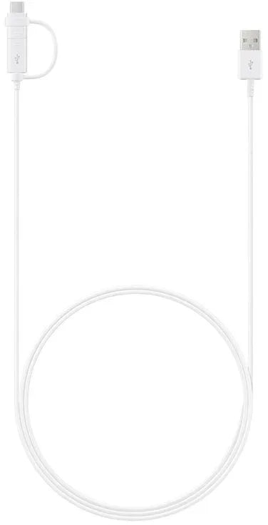 Samsung Charge/Sync Cable Micro Usb/Usb-C 1.5M. White - Essentify