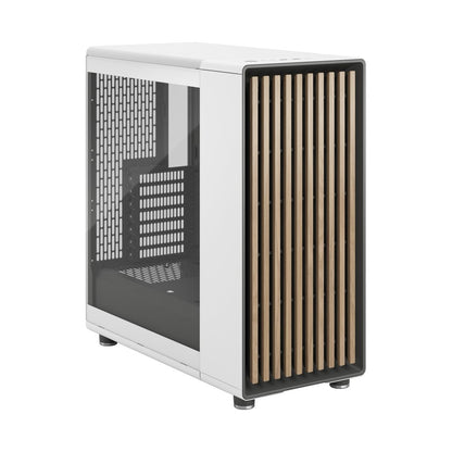 Fractal Design North | ATX Behuizing | Wit (Chalk White) | TG Side Panel (Transparant)
