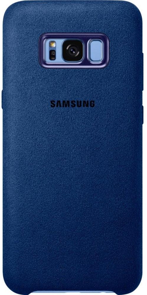 Samsung Alcantara Cover Galaxy S8+ Blue - Essentify