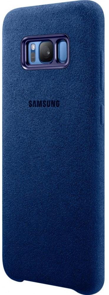 Samsung Alcantara Cover Galaxy S8+ Blue - Essentify