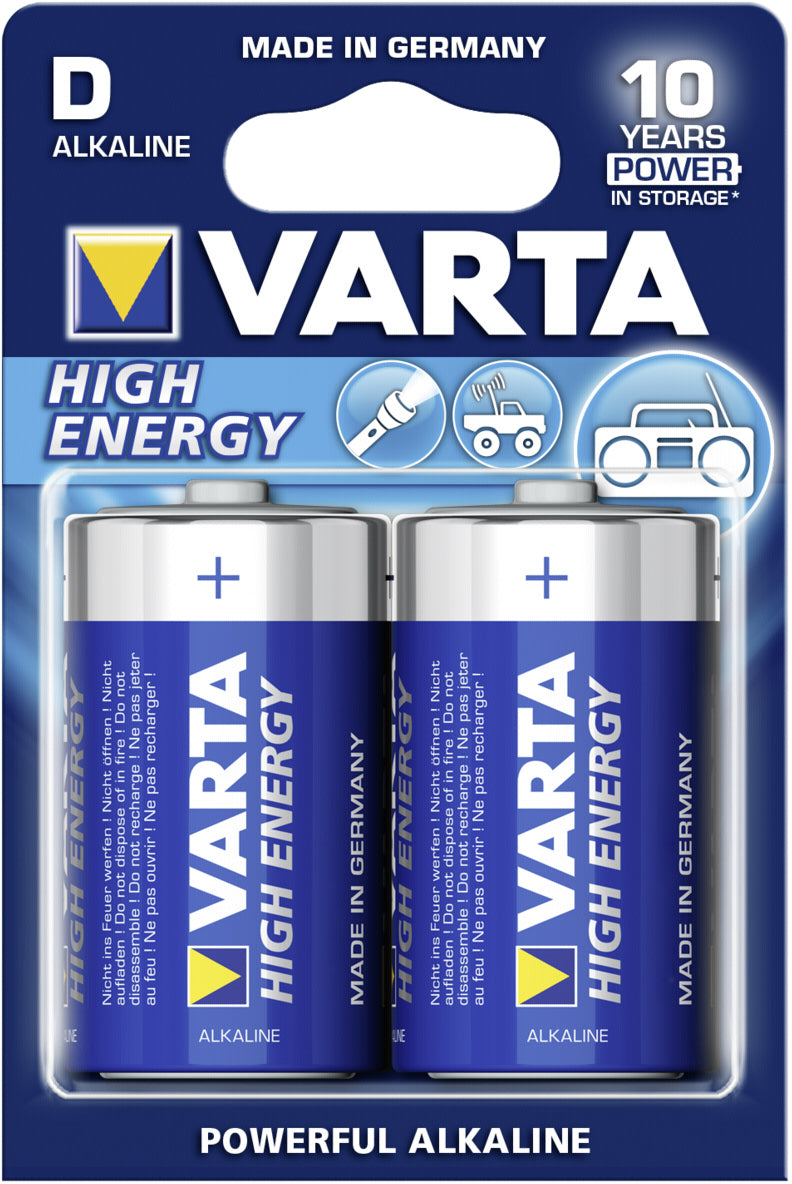 Varta Lr20 Varta High Energy Battery Alkaline D
