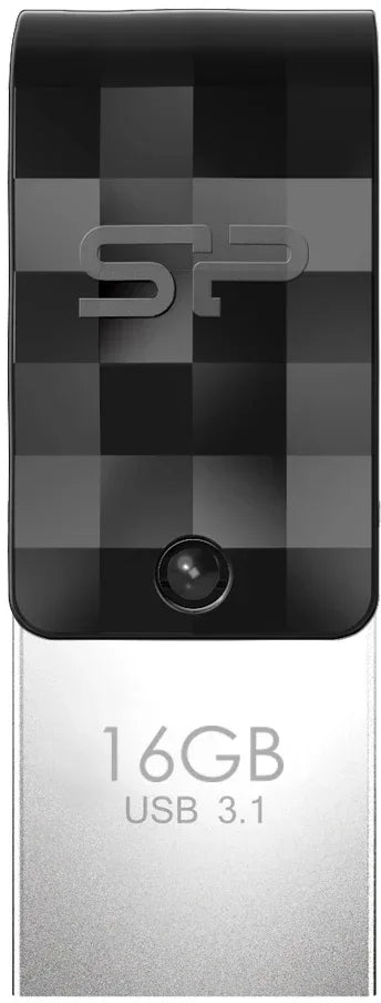 Silicon Power C31 Dual Usb Pendrive Mobile 16Gb Usb-C Black - Essentify