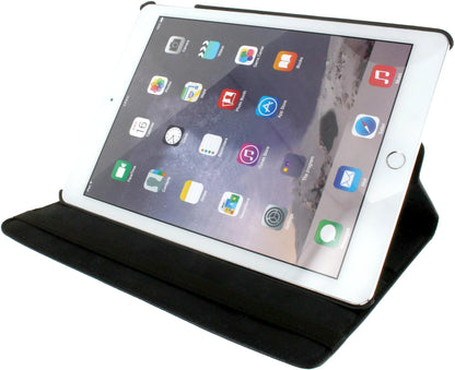 Xccess Rotating Stand Case Apple Ipad 9.7 2017/2018/Air Black - Essentify
