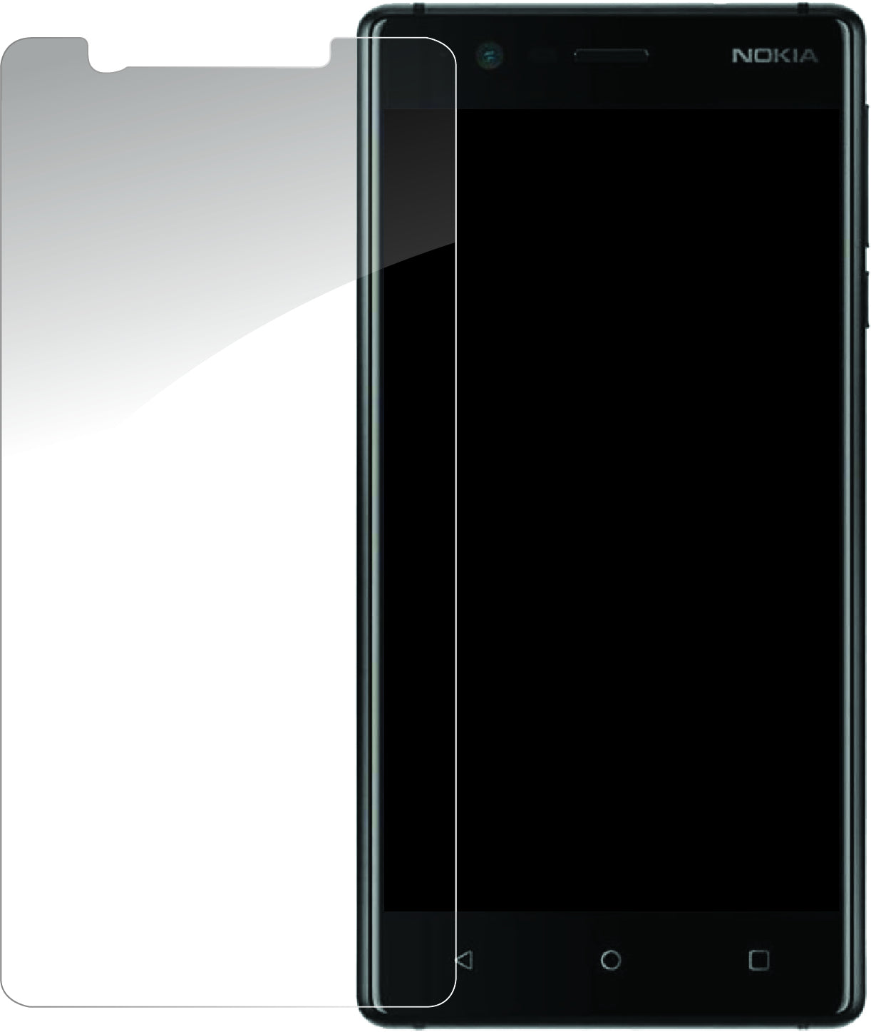 Mobilize Glass Screen Protector Nokia 3